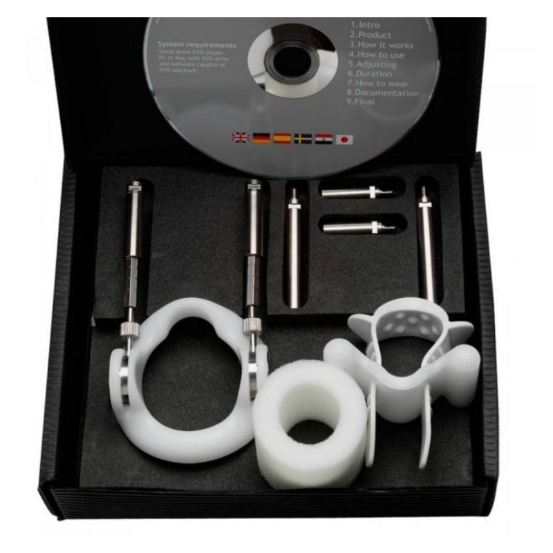 Jes Extender Black Alargamiento De Pene:: Envío discreto en masturbadoresparahombre.com