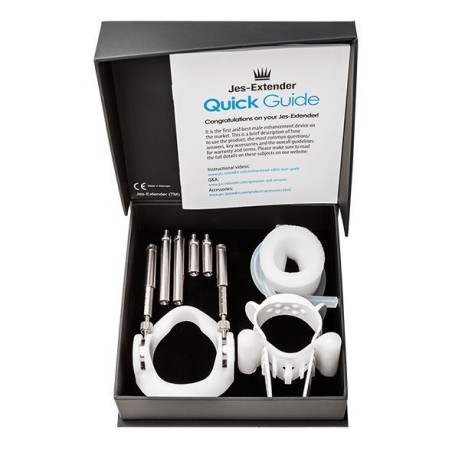 Jes Extender Black Alargamiento De Pene:: Envío discreto en masturbadoresparahombre.com