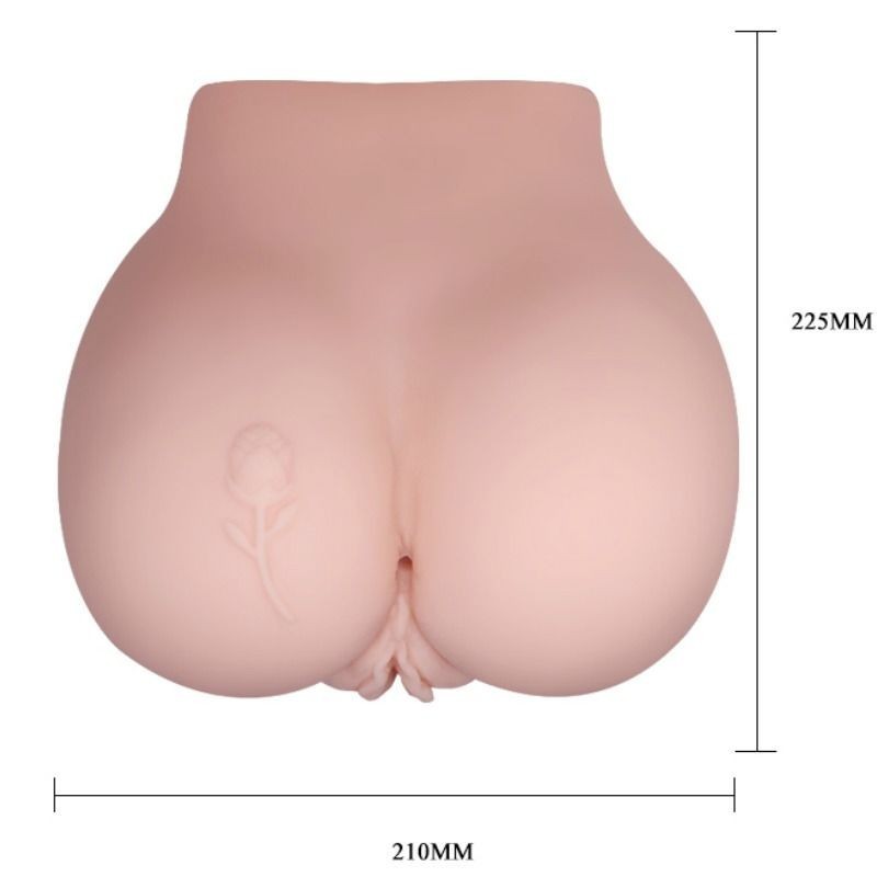 Crazy Bull - Vagina Y Ano Con Tatuaje Realisticos Con Vibracion:: Envío discreto en masturbadoresparahombre.com