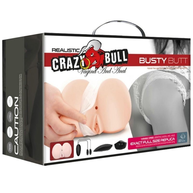 Crazy Bull - Vagina Y Ano Realisticos Con Vibracion Posicion 6:: Envío discreto en masturbadoresparahombre.com