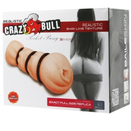 Crazy Bull Vagina Masturbador Con Anillos:: Envío discreto en masturbadoresparahombre.com