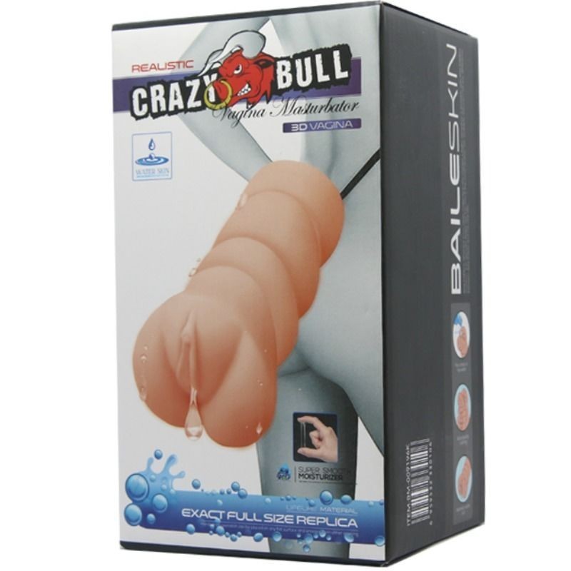 Crazy Bull - Masturbador Water Skin - Modelo Vagina 3:: Envío discreto en masturbadoresparahombre.com