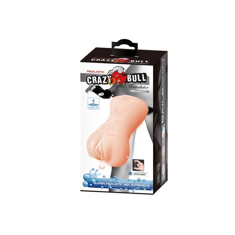 Crazy Bull - Masturbador Water Skin - Modelo Vagina 4:: Envío discreto en masturbadoresparahombre.com