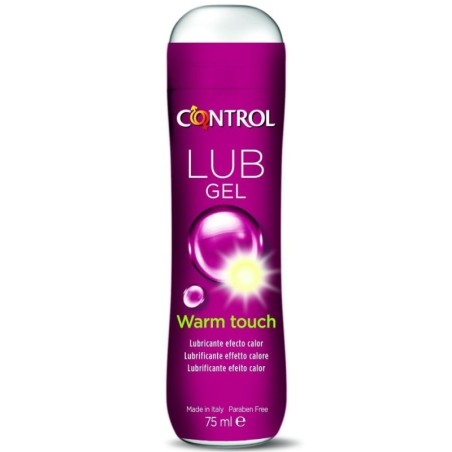 Control Lub Gel Lubricante Efecto Calor 75 Ml:: Envío discreto en masturbadoresparahombre.com