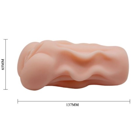 Crazy Bull - Linda Masturbador Vagina 13.7 Cm:: Envío discreto en masturbadoresparahombre.com