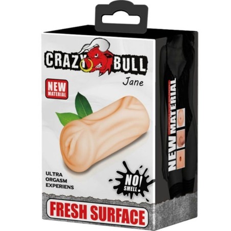 Crazy Bull - Jane Masturbador Vagina 13.5 Cm:: Envío discreto en masturbadoresparahombre.com