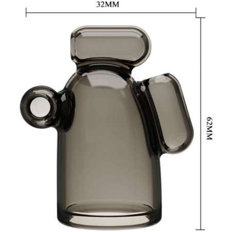 Baile Funda Vibradora Vibrating Crystal Cap I:: Envío discreto en masturbadoresparahombre.com