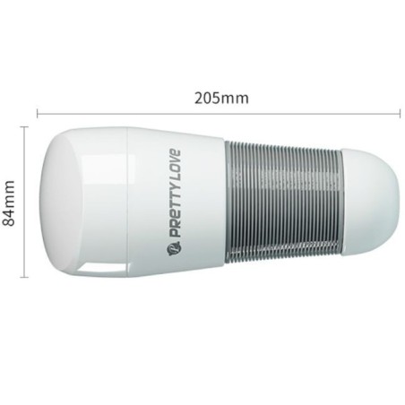 Pretty Love Kitty Masturbador Blanco Vagina:: Envío discreto en masturbadoresparahombre.com