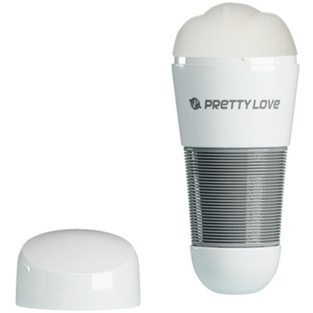 Pretty Love Kitty Masturbador Blanco Vagina 2:: Envío discreto en masturbadoresparahombre.com