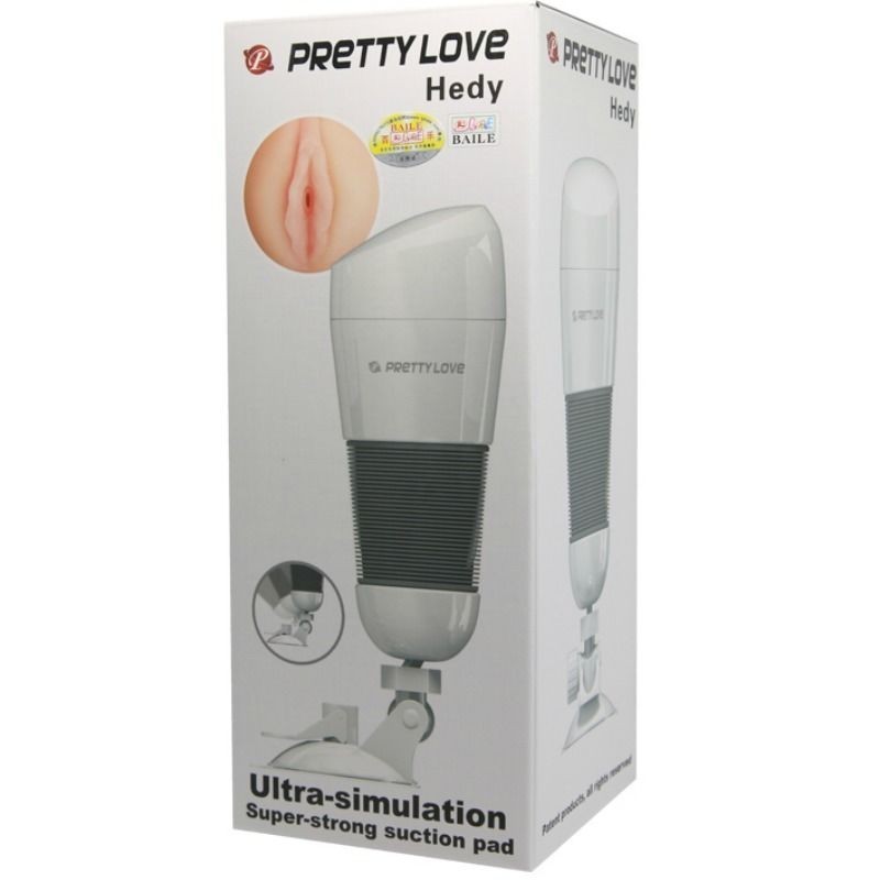 Pretty Love Hedy Masturbador Blanco Vagina:: Envío discreto en masturbadoresparahombre.com