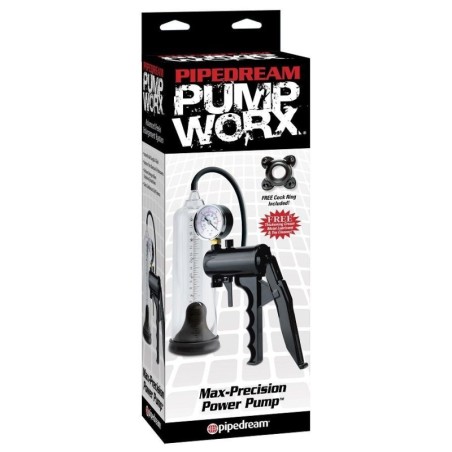 Pump Worx Bomba De Ereccion Maxima Precision:: Envío discreto en masturbadoresparahombre.com