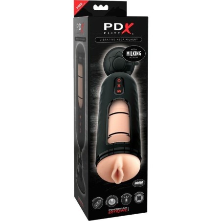 Pdx Elite Masturbador Recargable Mega Milker:: Envío discreto en masturbadoresparahombre.com