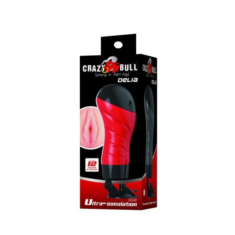Crazybull Vagina Con Base Masturbador:: Envío discreto en masturbadoresparahombre.com