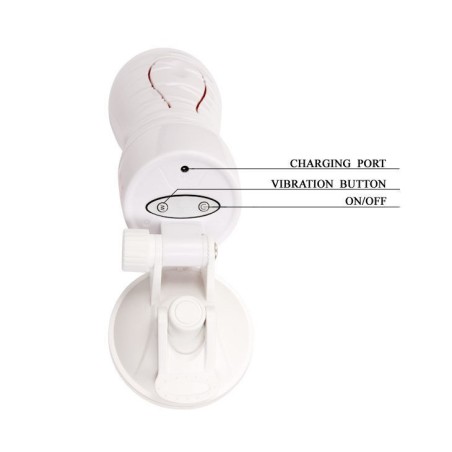 Crazy  Bull Flora Masturbador Vagina Recargable:: Envío discreto en masturbadoresparahombre.com