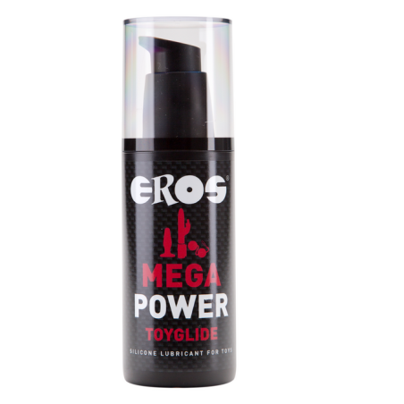 Eros Mega Power Toyglide Lubricante Silicona Sextoys 125Ml:: Envío discreto en masturbadoresparahombre.com