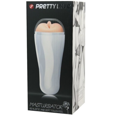 Pretty Love Masturbador Masculino Diseño Vagina:: Envío discreto en masturbadoresparahombre.com