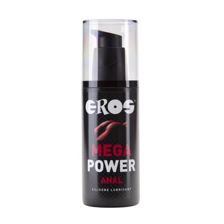 Eros Mega Power Anal Lubricante Silicona 125Ml:: Envío discreto en masturbadoresparahombre.com