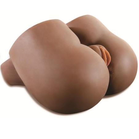 Extreme Toyz Fuck Me Silly Vagina Y Ano Negra Extra Real:: Envío discreto en masturbadoresparahombre.com