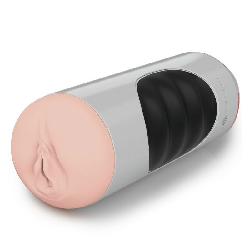 Pipedream Extreme Toyz Mega Grip Vagina Masturbador Vibrador:: Envío discreto en masturbadoresparahombre.com