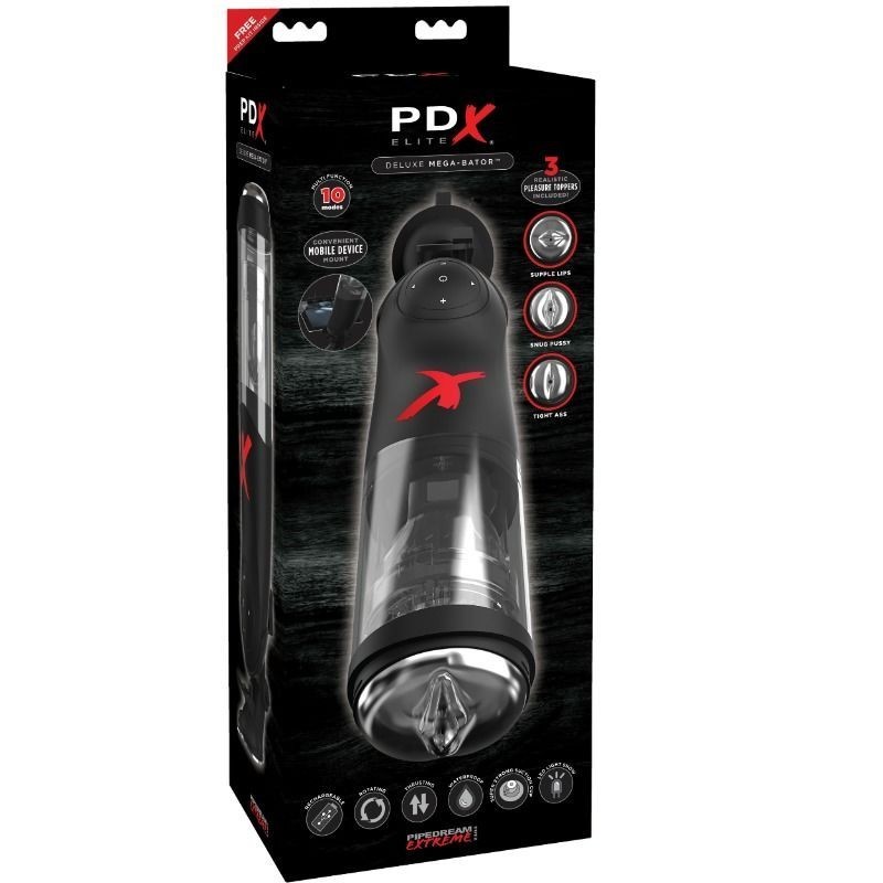 Pdx Elite Masturbador Deluxe Mega-Bator:: Envío discreto en masturbadoresparahombre.com