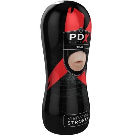 Pdx Elite Masturbador Con Vibracion Boca:: Envío discreto en masturbadoresparahombre.com