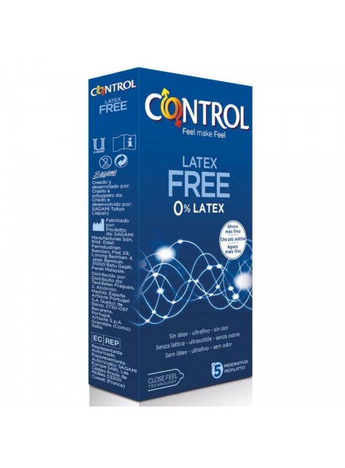 Control Free Sin Latex  5 Unid
