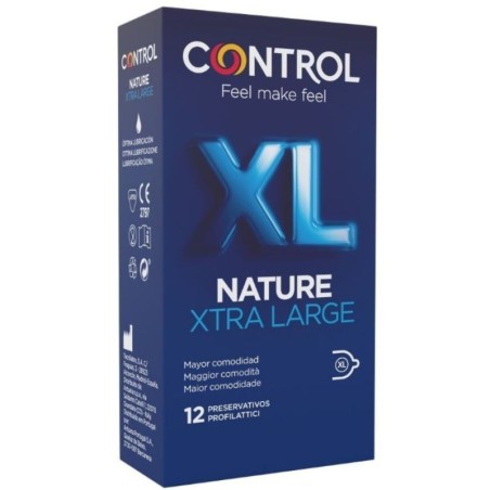 Control Adapta  Nature Xl 12 Unid:: Envío discreto en masturbadoresparahombre.com