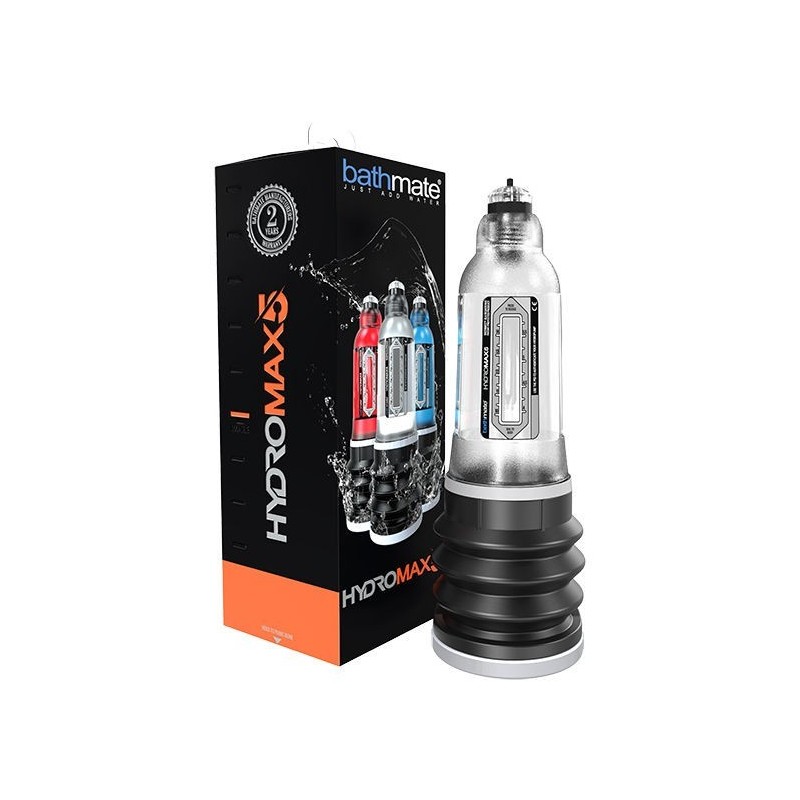 Bathmate Hydromax 5 Transparente:: Envío discreto en masturbadoresparahombre.com