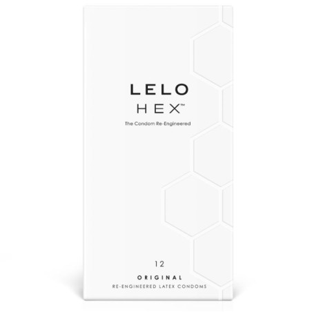 Lelo Hex Preservativo Caja 12 Uds:: Envío discreto en masturbadoresparahombre.com