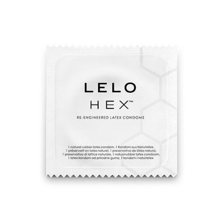Lelo Hex Preservativo Caja 12 Uds:: Envío discreto en masturbadoresparahombre.com