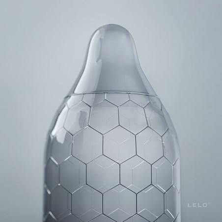 Lelo Hex Preservativo Caja 3 Uds:: Envío discreto en masturbadoresparahombre.com