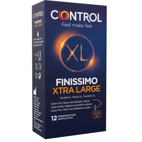 Control Finissimo Xl 12 Unid:: Envío discreto en masturbadoresparahombre.com