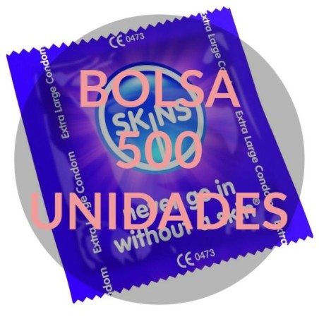 Skins Preservativo Xxl Bolsa 500 Uds:: Envío discreto en masturbadoresparahombre.com