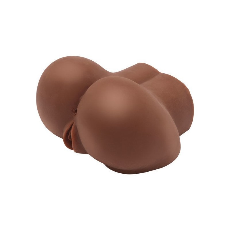 Big Ass Act Masturbador Realista Con Vibrador Brown:: Envío discreto en masturbadoresparahombre.com