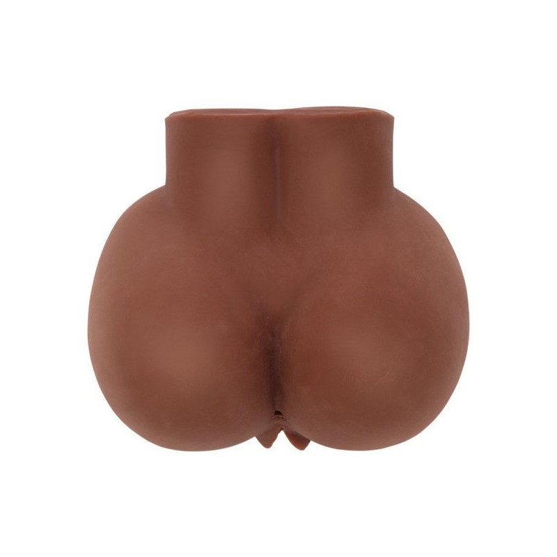 Big Ass Act Masturbador Realista Con Vibrador Brown:: Envío discreto en masturbadoresparahombre.com