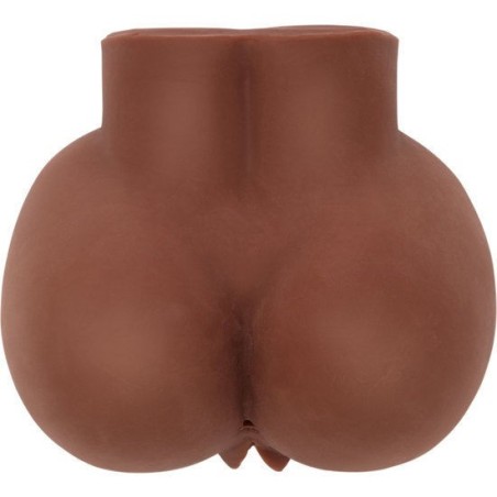 Big Ass Act Masturbador Realista Con Vibrador Brown:: Envío discreto en masturbadoresparahombre.com