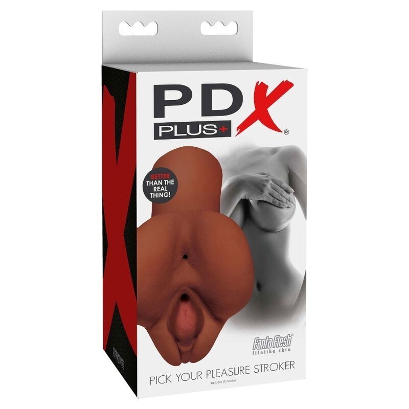 PDX PLUS+ PICK YOUR PLEASURE MASTURBADOR DOBLE:: Discreción en MasturbadoresParaHombre.com