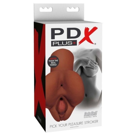 PDX PLUS+ PICK YOUR PLEASURE MASTURBADOR DOBLE:: Discreción en MasturbadoresParaHombre.com