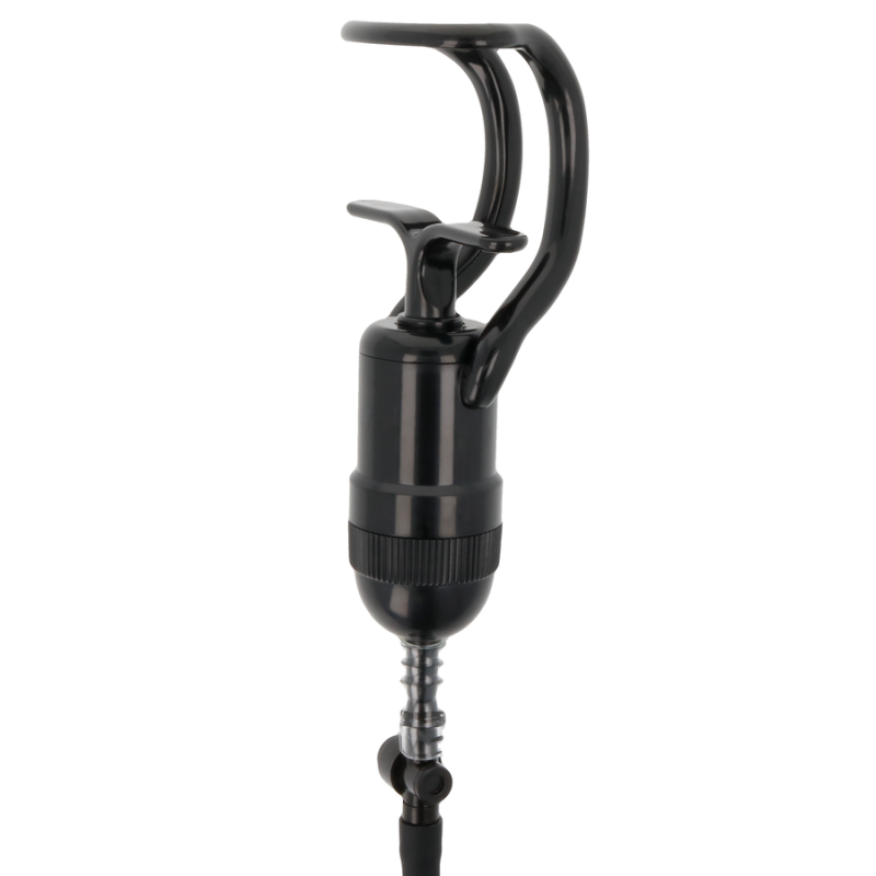 Pump Addicted Bomba Erección Rx5 Black:: Envío discreto en masturbadoresparahombre.com