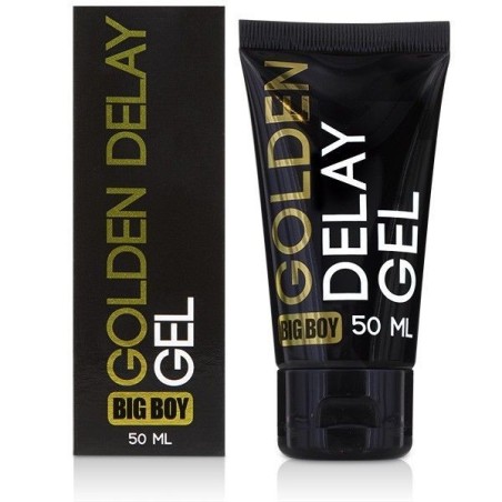 Big Boy Golden Gel Retardande De La Eyaculacion 50Ml:: Envío discreto en masturbadoresparahombre.com