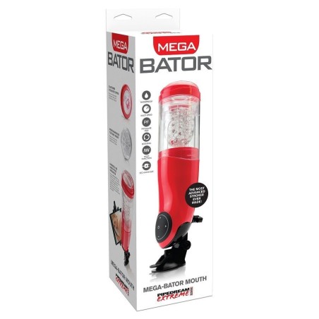 Pdx Mega Bator Usb Masturbador Masculino Boca Rojo:: Envío discreto en masturbadoresparahombre.com