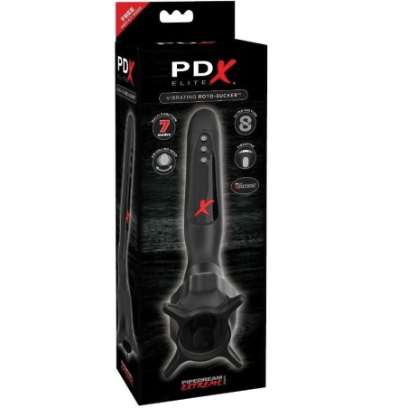 Pdx Elite Estimulador Con Vibracion Y Succion Roto-Sucker:: Envío discreto en masturbadoresparahombre.com